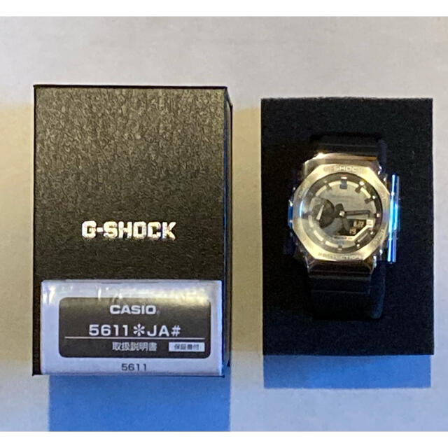 CASIO G-SHOCK GM-2100-1AJF カシオーク シルバー