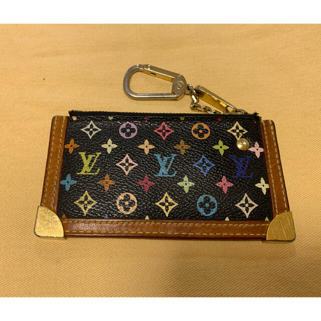 LOUIS VUITTON(ルイヴィトン)のルイヴィトン　モノグラムマルチカラー　ポシェットクレ レディースのファッション小物(コインケース)の商品写真