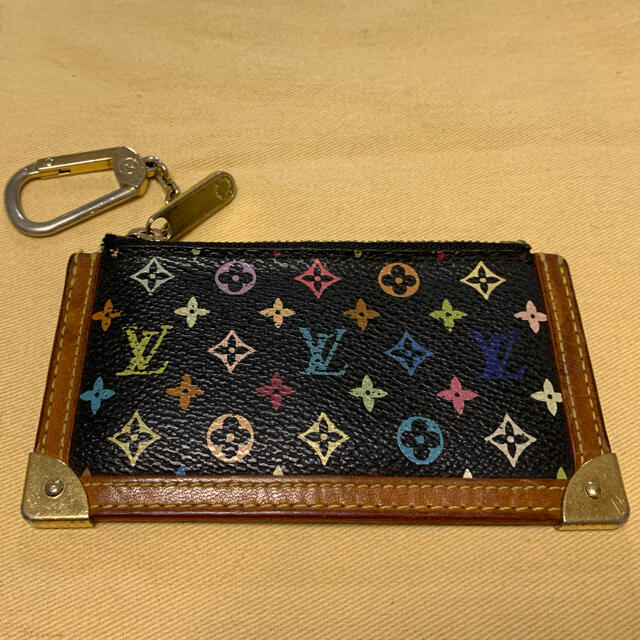 LOUIS VUITTON(ルイヴィトン)のルイヴィトン　モノグラムマルチカラー　ポシェットクレ レディースのファッション小物(コインケース)の商品写真