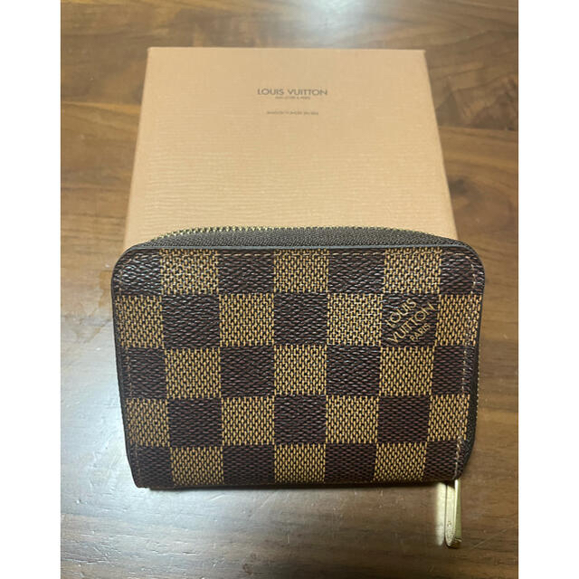 LOUIS VUITTON(ルイヴィトン)のルイヴィトン　ダミエ　コインケース　美品 レディースのファッション小物(コインケース)の商品写真