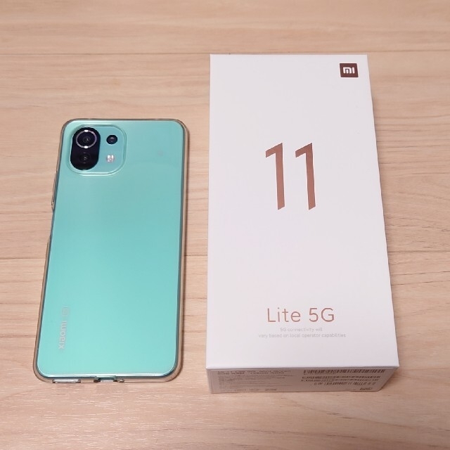 Mi 11 Lite 5G ミントグリーン-