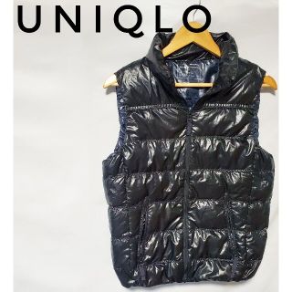 ユニクロ(UNIQLO)のUNIQLO ユニクロ プレミアム ダウン ライト ノースリーブ ベスト♪(ダウンベスト)