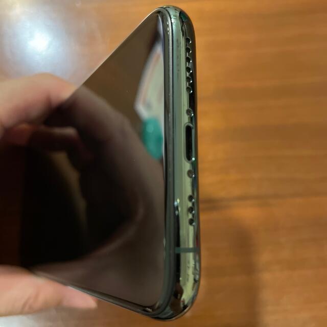 超美品】SIMフリー iPhone11Pro 256GB ミッドナイトグリーン