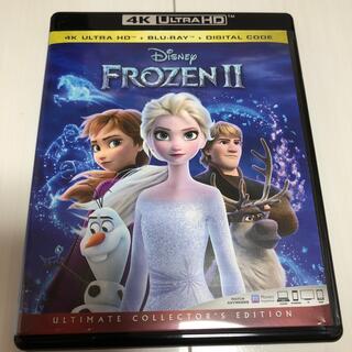 ディズニー(Disney)のアナと雪の女王2 4K uhd/Blu-ray 海外版　中古(アニメ)