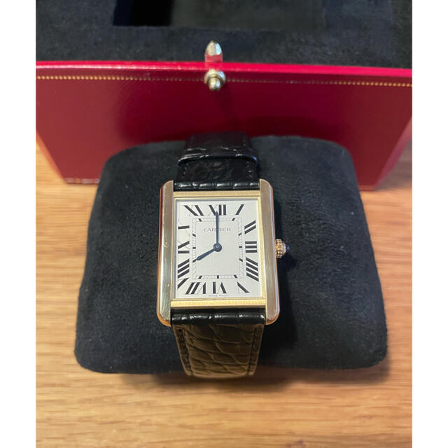 Cartier カルティエ　タンク　ソロ　LM メンズ　イエローゴールド