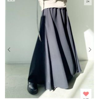 アパルトモンドゥーズィエムクラス(L'Appartement DEUXIEME CLASSE)の【MARK KENLY DOMINO TAN 】Long Skirt  (ロングスカート)