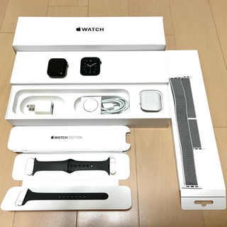 アップルウォッチ(Apple Watch)のApple Watch Edition Series6 40mm チタニウム(腕時計(デジタル))