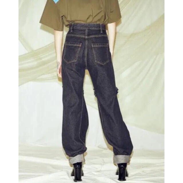 最終の出品です✨PAMEO POSE A.D.2214denim pantsコーディネート