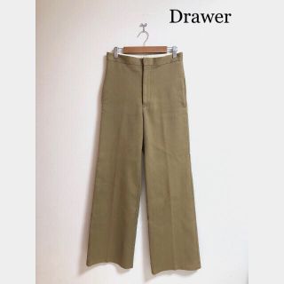 ドゥロワー(Drawer)のDrawer コットンシルクストレートパンツ とトリプルクロスポケットパンツ(カジュアルパンツ)