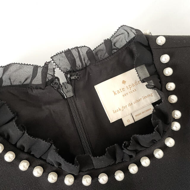 kate spade ケイトスペード ブラックワンピース ドレス 0