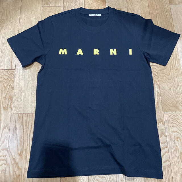 新品未使用 MARNI Tシャツ 46 M マルニ ブラック 黒 メンズ トップス