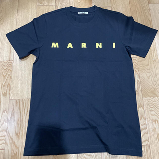 マルニ(Marni)の新品未使用 MARNI Tシャツ 46 M マルニ ブラック 黒(Tシャツ/カットソー(半袖/袖なし))