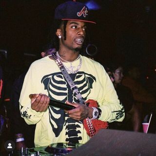 シュプリーム(Supreme)のplayboi carti skeleton long sleeve(Tシャツ/カットソー(七分/長袖))