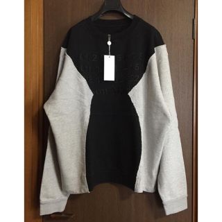 マルタンマルジェラ(Maison Martin Margiela)の54新品 メゾン マルジェラ 再構築 オーバーサイズ スウェット シャツ メンズ(スウェット)