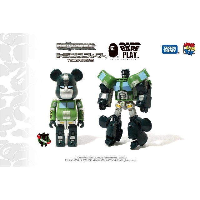 A BATHING APE(アベイシングエイプ)の6箱 BAPE® X TRANSFORMERS X BE@RBRICK 200% エンタメ/ホビーのフィギュア(その他)の商品写真