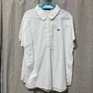 FRED PERRY WOMEN  ショートスリーブシャツSAX BLUE