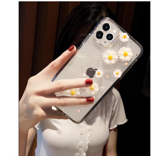 iPhone11ケース　とっても可愛いケース花🌼 スマホ/家電/カメラのスマホアクセサリー(iPhoneケース)の商品写真