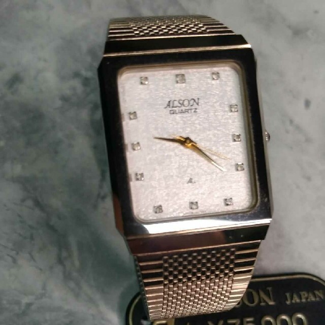 レトロ腕時計　ALSON  クウォーツ腕時計