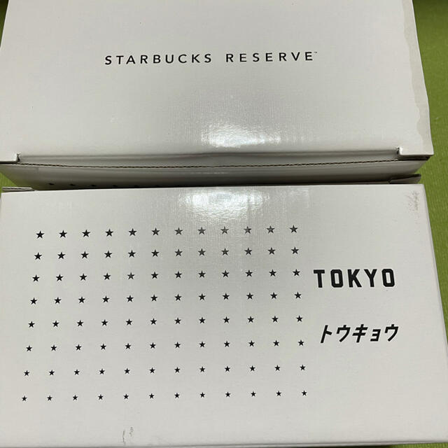 Starbucks Coffee(スターバックスコーヒー)の２個入り☆スターバックス　リザーブ　トウキョウグラス インテリア/住まい/日用品のキッチン/食器(グラス/カップ)の商品写真