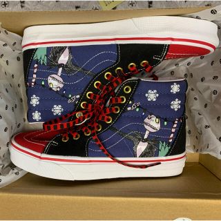 VANS ディズニー ナイトメアー・ビフォア・クリスマス バンズ スリッポン