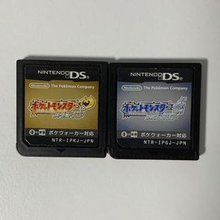 ニンテンドーDS(ニンテンドーDS)のポケモン ハートゴールド ソウルシルバー(携帯用ゲームソフト)