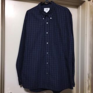 アルマーニエクスチェンジ(ARMANI EXCHANGE)の【Chicoco様専用】サービス❣️アルマーニ A|X シャツ /ダークネイビー(シャツ)