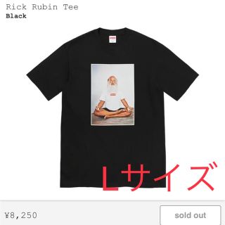 シュプリーム(Supreme)のsupreme☆21AW☆Rick Rubin Tee☆L☆Black☆Tシャツ(Tシャツ/カットソー(半袖/袖なし))