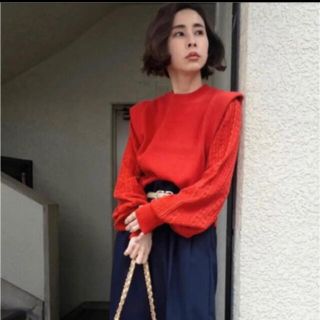 アメリヴィンテージ(Ameri VINTAGE)のAさま専用‼️AMERI LAYERED OVER SHOULDER KNIT(シャツ/ブラウス(長袖/七分))