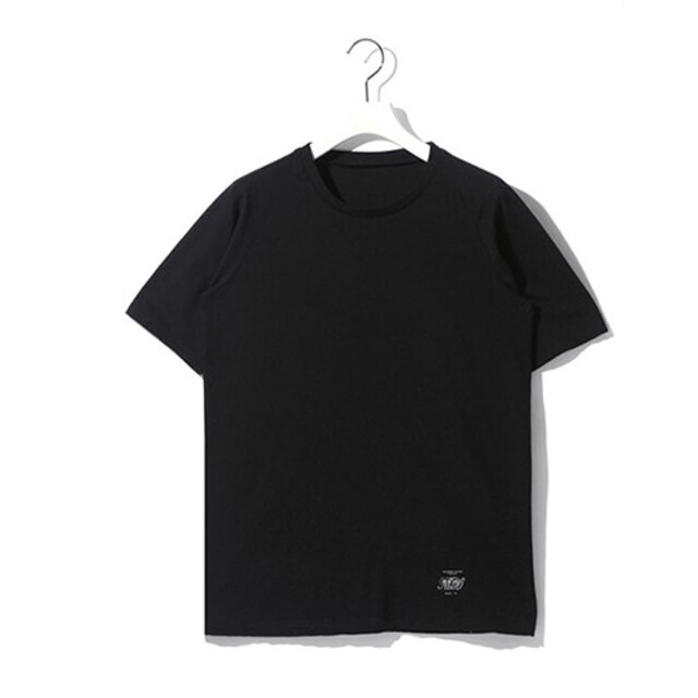 NUMBER (N)INE(ナンバーナイン)の【最終価格】新品NUMBER(N)NINEナンバーナインVネックTシャツ黒 メンズのトップス(Tシャツ/カットソー(半袖/袖なし))の商品写真