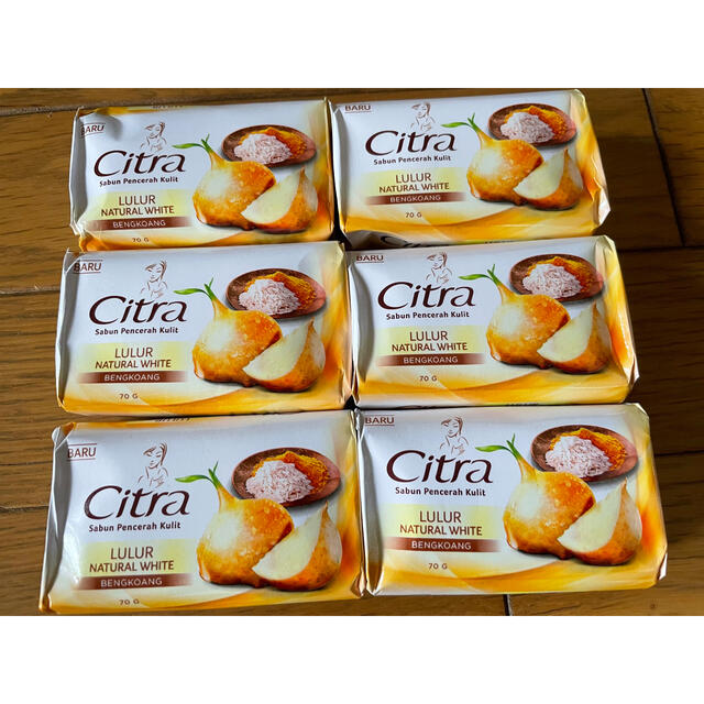 Unilever(ユニリーバ)のCitra チトラ 石鹸　6個セット コスメ/美容のボディケア(ボディソープ/石鹸)の商品写真