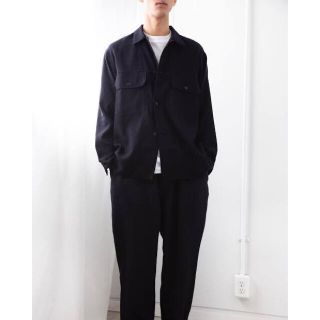 コモリ(COMOLI)のコモリ　カシミヤ　和紙　CPO COMOLI 3  新品(カバーオール)