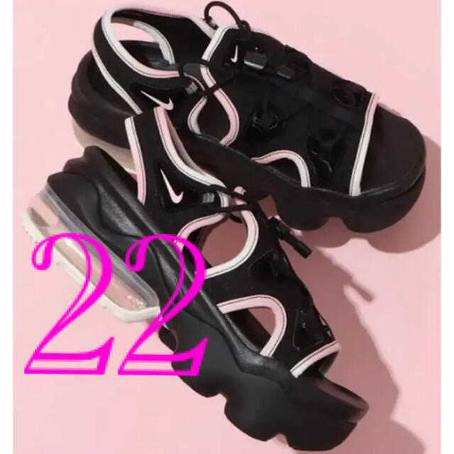 Nike エアマックスココ ココ KOKO ブラック ピンク 厚底 サンダル emob.ma