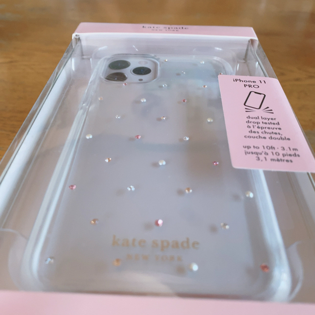 kate spade new york(ケイトスペードニューヨーク)のkate spade iPhone 11Pro ケース 新品未使用♡ スマホ/家電/カメラのスマホアクセサリー(iPhoneケース)の商品写真