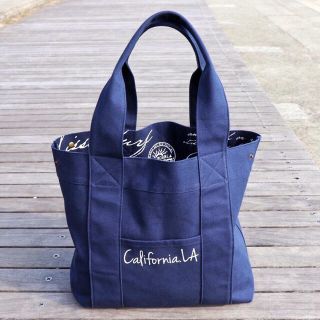 スタンダードカリフォルニア(STANDARD CALIFORNIA)の西海岸スタイル☆LUSSO SURF リバーシブルトートバッグ　RVCA(トートバッグ)