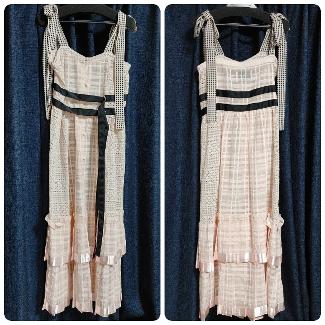 keisuke kanda - rurumu: check pleats op ワンピース ワンピの通販 by