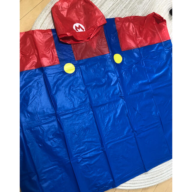 任天堂(ニンテンドウ)のUSJ スーパーマリオ　レインコート レディースのファッション小物(レインコート)の商品写真
