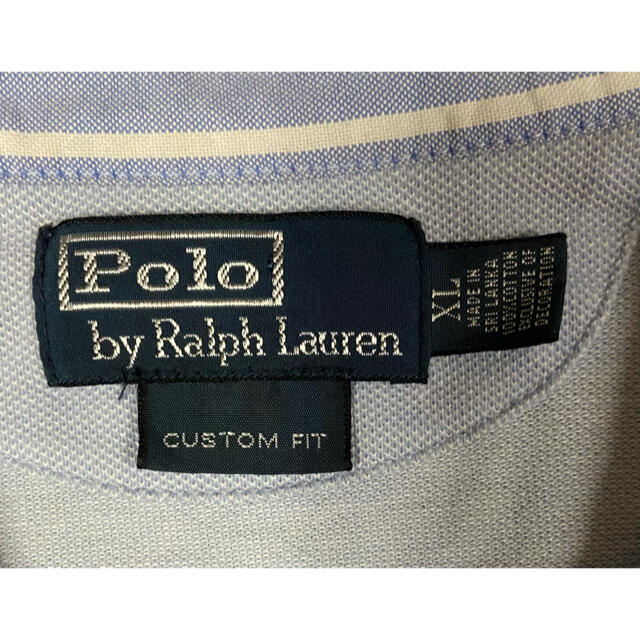 POLO RALPH LAUREN(ポロラルフローレン)の【希少】ポロラルフローレン 半袖 ポロシャツ ビッグ 刺繍 トミー ラコステなど メンズのトップス(ポロシャツ)の商品写真