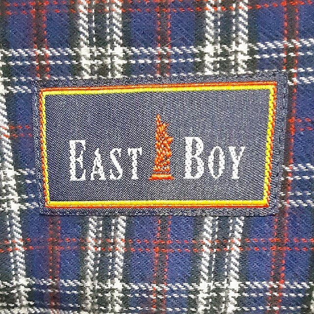 EASTBOY(イーストボーイ)のお値下げ可　イーストボーイ　シャツ　ワンピース　Mサイズ レディースのワンピース(ひざ丈ワンピース)の商品写真