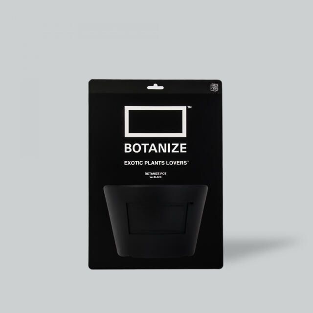 MEDICOM TOY × BOTANIZE Pot BLACK