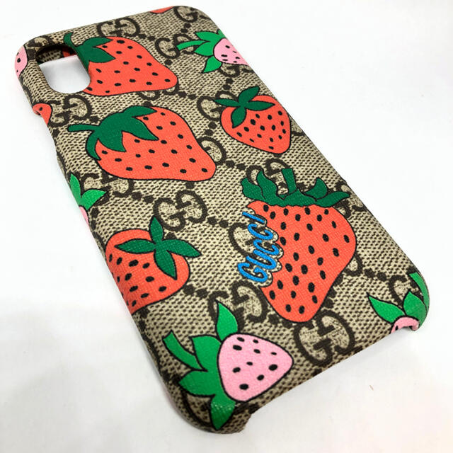 Gucci - 【中古全国送料無料】GUCCI グッチストロベリー iPhone X/XS