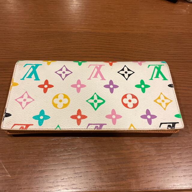 いてからの LOUIS VUITTON - ルイヴィトン財布マルチカラーの通販 by ...