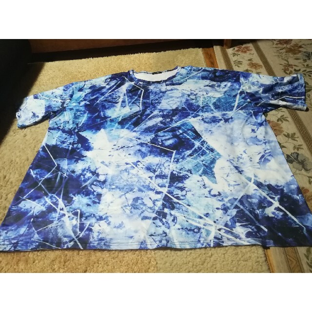 NieR ビックサイズTシャツ ブルークラッシュ メンズのトップス(Tシャツ/カットソー(半袖/袖なし))の商品写真