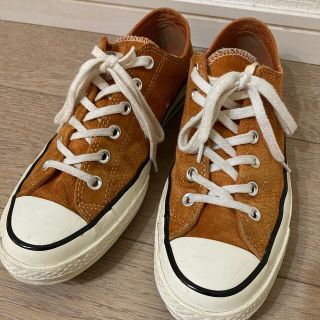 コンバース(CONVERSE)の美品converse ct70 オレンジスエード　チャックテイラー(スニーカー)