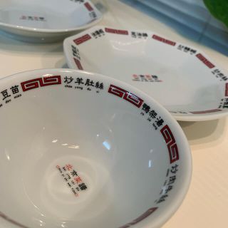 中華皿とスープ皿（八角皿2   スープ皿2  ）(食器)