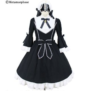 メタモルフォーゼタンドゥフィーユ(metamorphose temps de fille)の新品 ange mignon 姫袖 シスター ワンピース ロリィタ ロリータ (ひざ丈ワンピース)