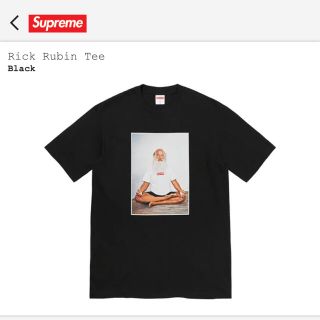 シュプリーム(Supreme)のSupreme Rick Rubin Tee black XXL(Tシャツ/カットソー(半袖/袖なし))