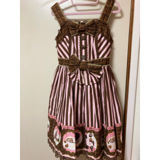 アンジェリックプリティー(Angelic Pretty)のmelty chocolate jsk(ひざ丈ワンピース)