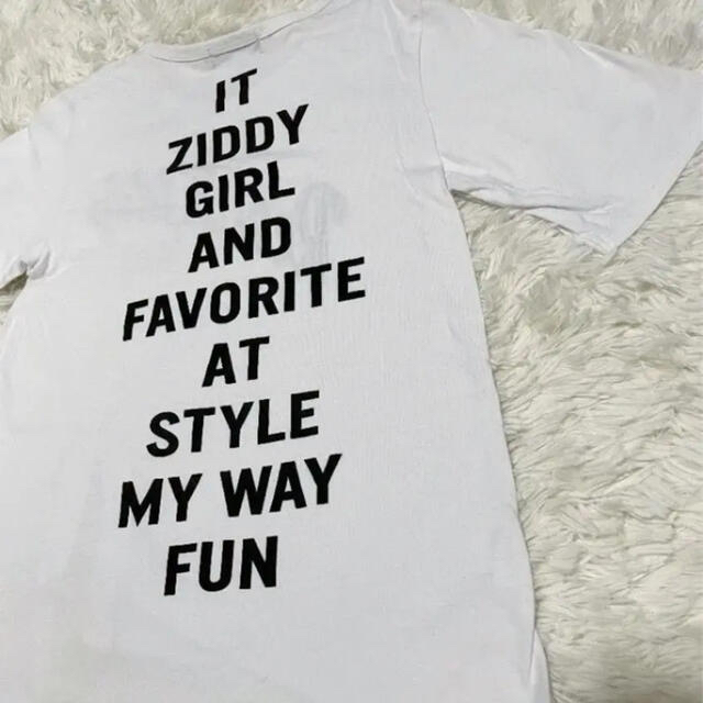 ZIDDY(ジディー)のZIDDY Tシャツチュニック バックプリント 150cm  子供服 キッズ/ベビー/マタニティのキッズ服女の子用(90cm~)(Tシャツ/カットソー)の商品写真