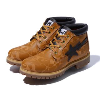 アベイシングエイプ(A BATHING APE)のA BATHING APE × TIMBERLAND BOOTS 27CM(ブーツ)