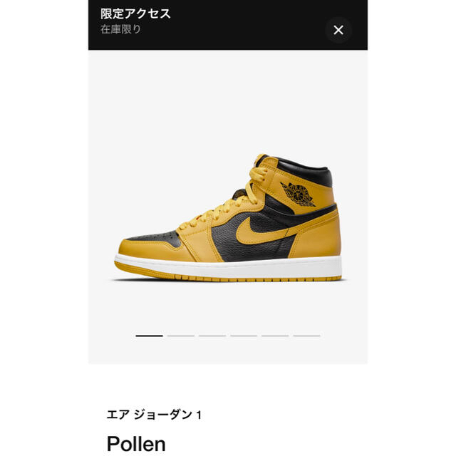 NIKE AIR JORDAN 1 RETRO HIGH OG pollen 2